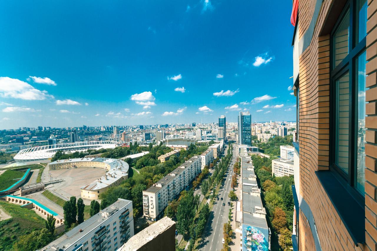 New Building Near Arena City Lesi Ukrainky 7A Kiew Exterior foto